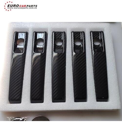 W464 door handle cover G class w464 G500 g63 g65 carbon fiber cover w463a W464 2018-2021y door handle base cover