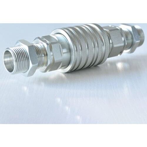 1pc Pipe Fitting for tractor chemical solution pipe hydraulic hose pipeline axis push pull connector push-pull connector