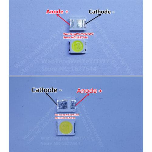 1000pcs JUFEI LED 3528 2835 1210 LED TV Backlight High Power 1W 6V LED Backlight Cool white For LED LCD TV Backlight Application