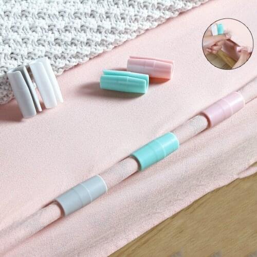 12 Quilt holder Clips Slip-Resistant Clamp Quilt Bed Cover Grippers Fasteners Mattress Holder For Sheets Home Clothes Peg