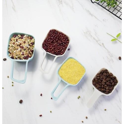 4PCS 60/80/125/250ml Measuring Spoon Assorted Size Measuring Cup Coffee Scoop Measuring Tool