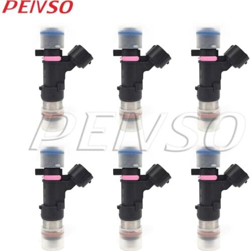 6x 16600-7S000 0280158007 fuel injector for NISSAN FRONTIER PATHFINDER 2009-2012 XTERRA 2009-2014 4.0L V6