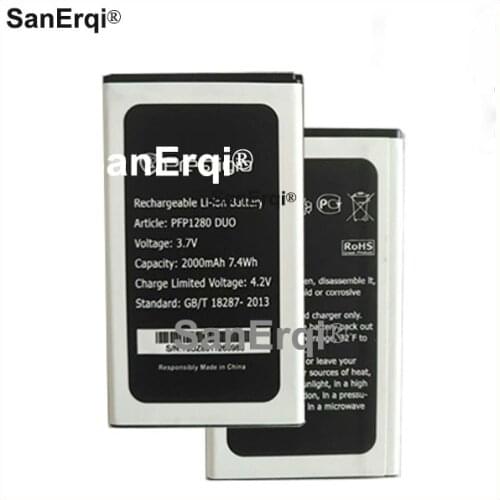 Battery For Prestigio PFP1280 DUO Battery Batterie Bateria Accumulator AKKU 2000Mah Battery