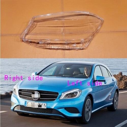 For Mercedes Benz A-Class W176 2012 1013 2014 2015 2016 2017Car Headlight cover Headlamp Lens Auto Shell Cover