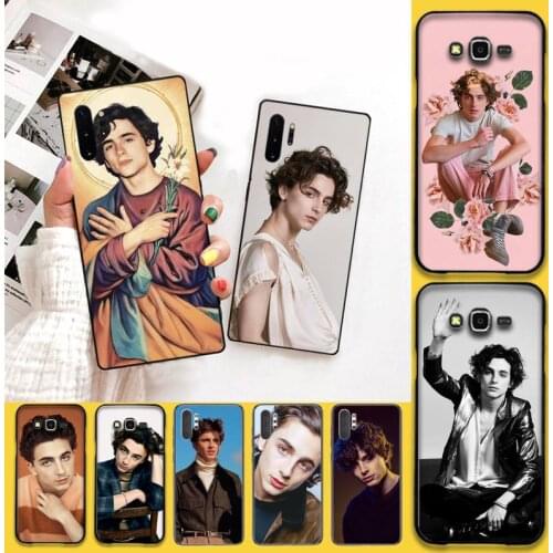 Timothee Chalamet Phone Case For Samsung Galaxy Note20 ultra 7 8 9 10 Plus lite M51 M21 M30S