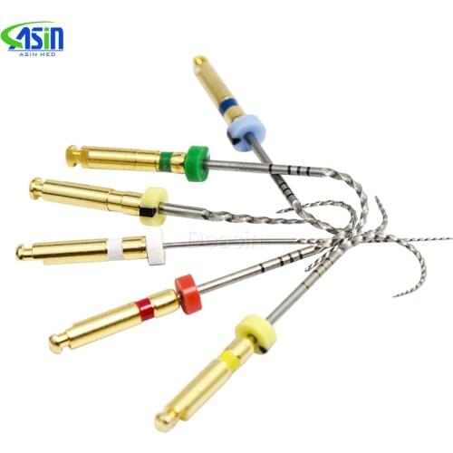 COXO Niti file Dental SOCO Root Canal Files 25mm /21mm Assorted Endo Rotary Files