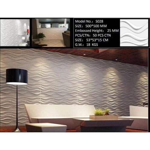 Various Colors Indoor and Outdoor Decorative tv background plastic PVC 3D Wall Panel for home Wa tv background 3d PVC wall panel