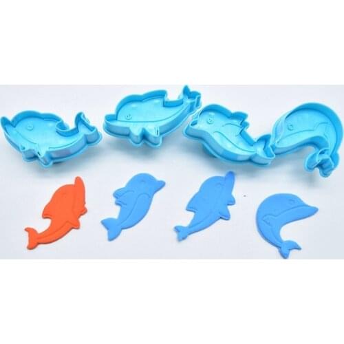 Dolphin Cake Decorating Tools Cutter Mold Sugarcraft Fondant Cake Baking Maker