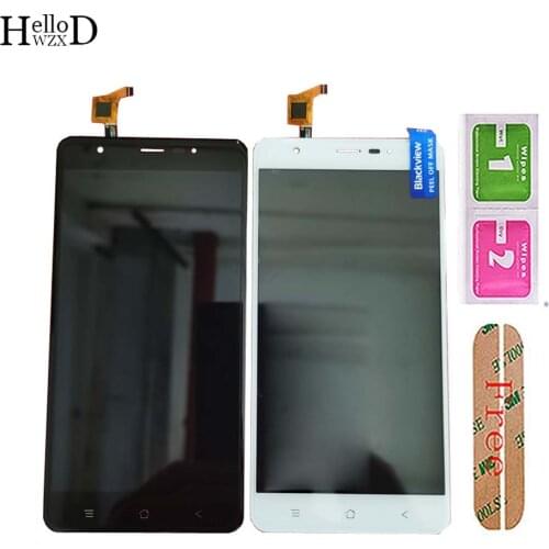 Mobile LCD Display For Blackview R6 R6 Lite R6S LCD Display With Touch Screen Digitizer Panel Assembly Repair Tools 3M Sticker
