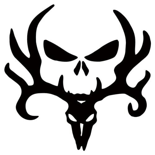 Hot Sale Car Stying Deer Hunt Hunting Punisher Decal Sticker Car Decal Window Jdm