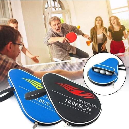 1pcs Professional Brand New Table Tennis Racket Cover Cover Professional Racket Oxford Gourd-shaped Racket Cover Cloth N5r5