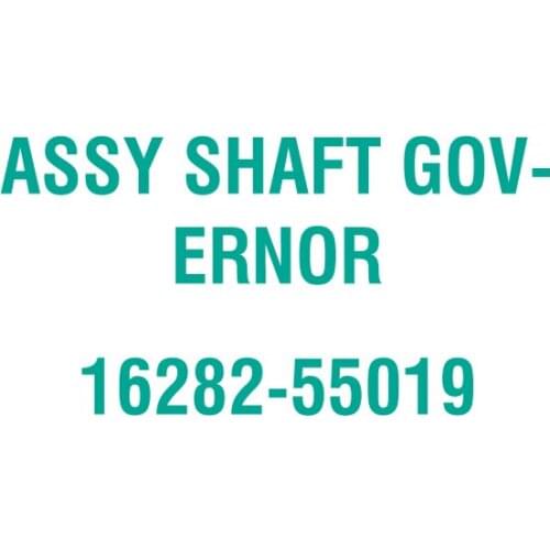 For Kubota 16282-55019 ASSY SHAFT GOVERNOR