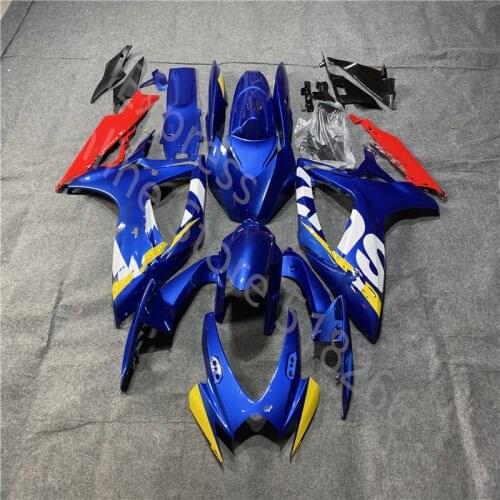 Blue red black yellow Motorcycle Bodywork Set Fairing kit For Suzuki GSXR600/750 GSXR600-750 2006-2007 2005 06-07 Fairing