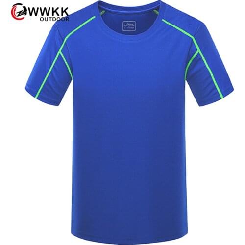 WWKK Lovers Couple Summer Casual Sports T-Shirt Sweat-Absorbent Breathable Tees Mens Tops Short-Sleeved Couple Hiking T-Shirts