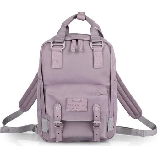 High Quality Female Backpack Fashion Laptop Backpacks Waterproof Canvas Bags Women Travel Bagpack School Bag For Teenage Girls