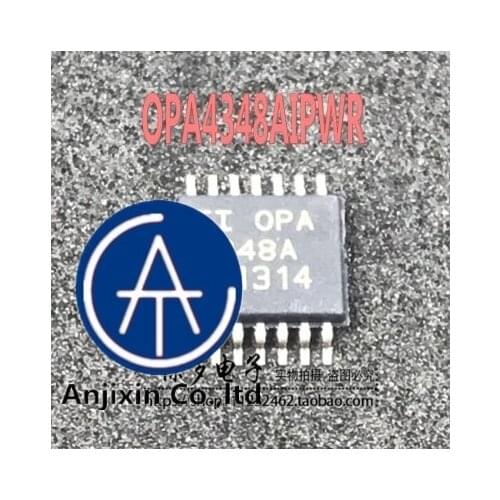 10pcs 100% orginal new real stock Operational amplifier OPA4348AIPWR OPA4348A TSSOP-14