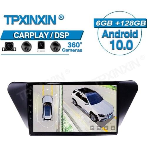 6+128G Android 10 For Lifan X50 1 2015-2019 360 HD Auto Surround View Camera Car Multimedia Player Stereo Radio GPS Navigtion
