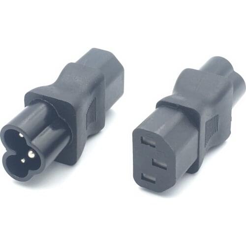 PDU UPS IEC C13 To C6 Adapter Female to Male PLUG CONVERTER M/F Power Adapter