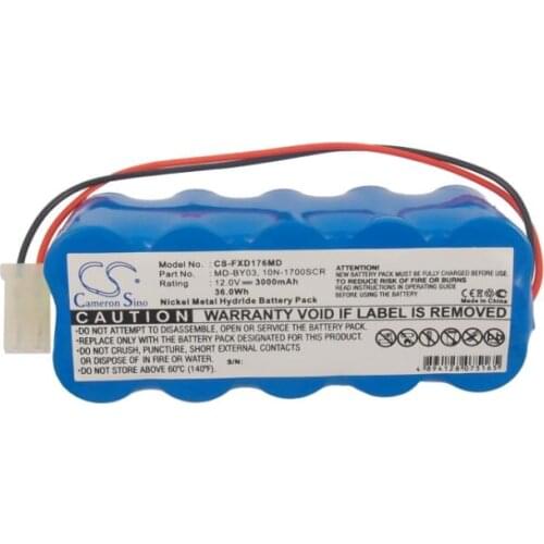 Cameron Sino 3000mAh battery for FUKUDA FC-1760 10KR-2300FO 10N-1700SCR MD-BY03 Medical Battery