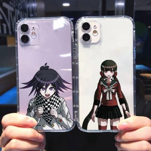 Danganronpa V3 Killing Harmony Phone Case Transparent soft For iphone 5 5s 5c se 6 6s 7 8 11 12 plus mini x xs xr pro max