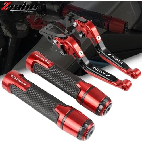 For BMW F800 S F800S 2006 2007 2008 2009 2010 2011 2012-2014 CNC Motorcycle Brake Clutch Levers Handlebar grip Handle Hand Grips