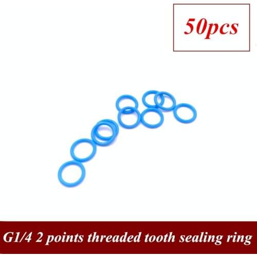 Computer water-cooled joint sealing ring G1/4 2 points threaded tooth sealing ring 100pcs