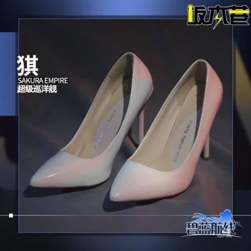 Hot Game Azur Lane Cos New Year Cheongsam Elegant Azuma Shoes