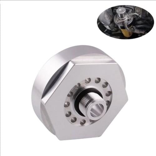 MagiDeal Aluminum Alloy Diesel Fuel Filter Adapter For Chevy/GMC 2001-2016