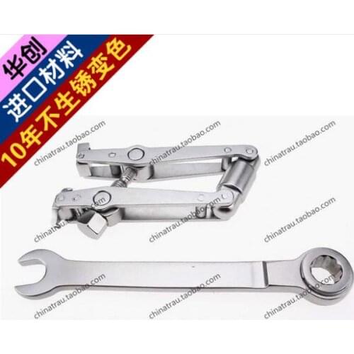 Medical orthopedic instrument tension device link and distraction device move&traction&reset device Parallel movement