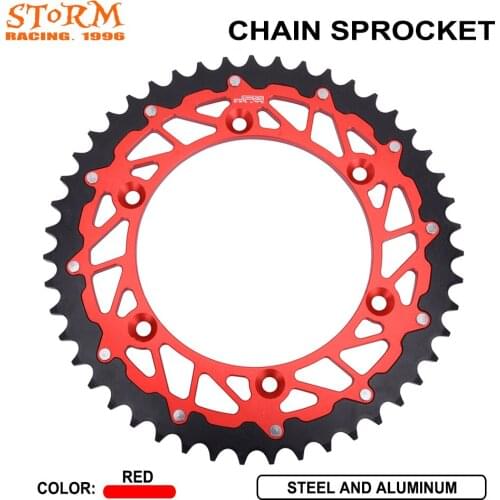 Motorcycle 47T 48T 50T CNC Chain Sprocket For HUSQVARNA TC TE TX 125 TE 150 FC TE TC FE 250 FX FR FS 300 350 450 FE501 Rally