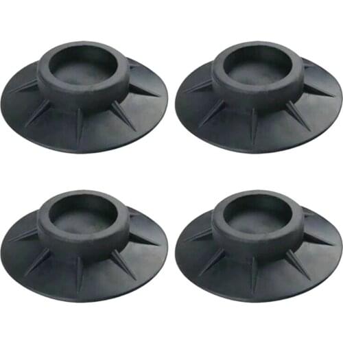Roller Washing Machine Base Mat Anti-Vibration Non-slip Shockproof Mats Anti-Slip Rubber Raised Legs Feet Pads