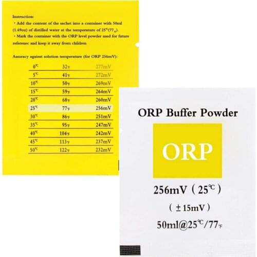 ORP 256mV Calibration Powder Buffer Powder For Precise Measuring Redox Potential Analyzer Test Pen Portable Calibration Liquid