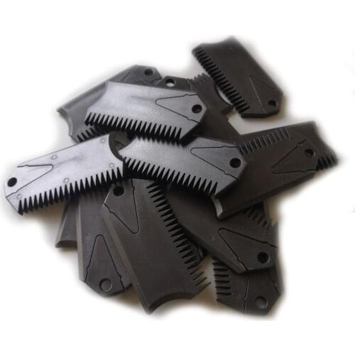 Black surf wax comb skate wax comb boards wax comb plastic