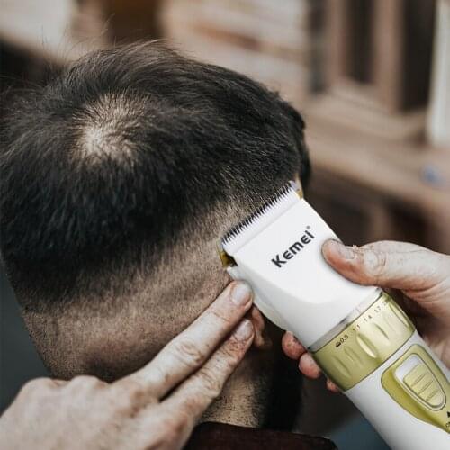 Professional Hair Clipper Mens Rechargeable Trimmer Adjustable Hair Shaving Machine Household Stainless Steel Hair Cutter 38D