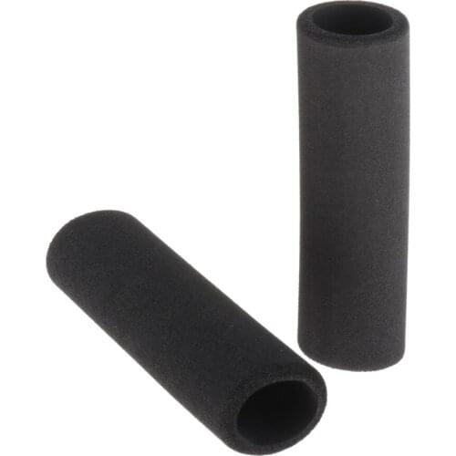 Motorcycle Hand Grips Sponge Covers Anti-slip Handlebar Grip for BMW R1200GS LC (Black)