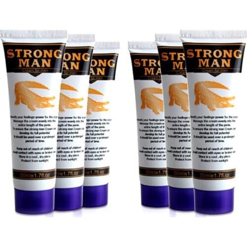 Strong Man HOT XXL Big Dick Penis Enlargement Cream Men Penile Extender