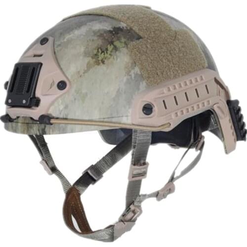 Tactical fast ballistic helmet Base Jump fast cycling Helmet ABS material A TACS CP ACU WOODLAND DESERT FG HH M L