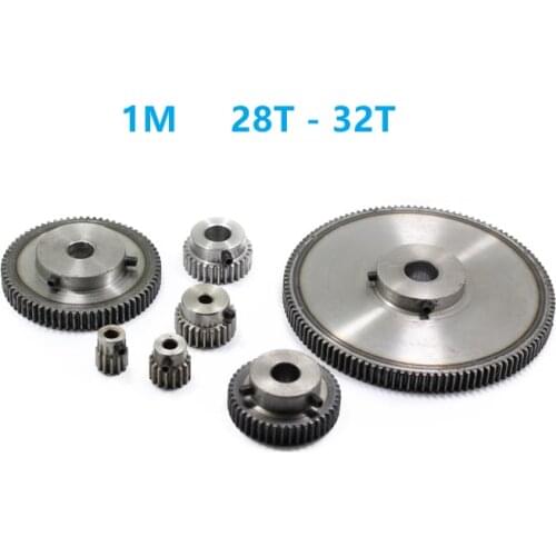 1PCS 1 mold belt gear 28T/29T/30T/31T/32T standard bore 6mm/6.35mm/8mm/10mm/12mm/14mm/15mm motor gear rack