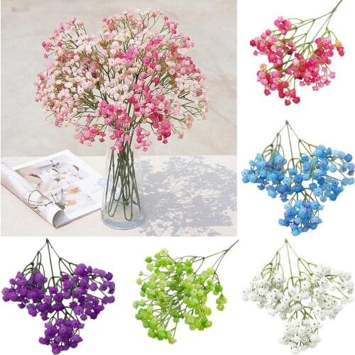 1Pc Artificial Gypsophila Fake Flower DIY Garden Wedding Party Home Decoration