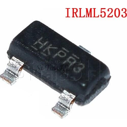 10pcs IRLML5203TRPBF SOT IRLML5203 SMD Power MOSFET new and original