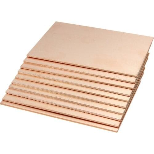 10pcs/lot FR4 PCB Single Side Copper Clad DIY PCB Kit Laminate Circuit Board 70x100x1.5mm Single Clad PCB Board Glass Fiber