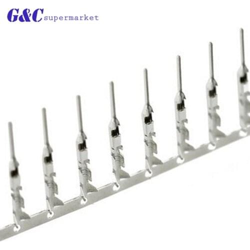 100Pcs Male Pin Connector for Dupont Jumper Wire Cable 2.54mm Pitch NEW diy electronics