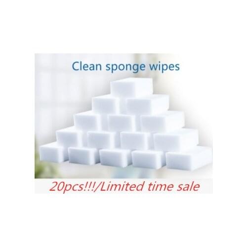 20pcs Multi-purpose Cleaning Brushes Sponge Cleaning Wipe Special Cleaning Brush Kitchen Cleaning Tools Bathroom Cleaning Brush