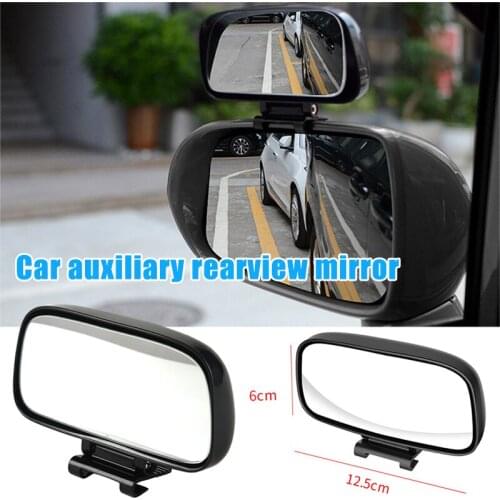 2020 Blind Spot Mirror Rectangle Wide Adjustable Angle Blind Spot Angle Auxiliary Mirrors for Car Truck CSL88