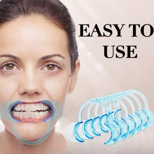 5Pcs /Set Dental Mouth Spreader C Shape Opener Mouth Dental Orthodontic Tool Oral Clean Tool Teeth Whitening Products