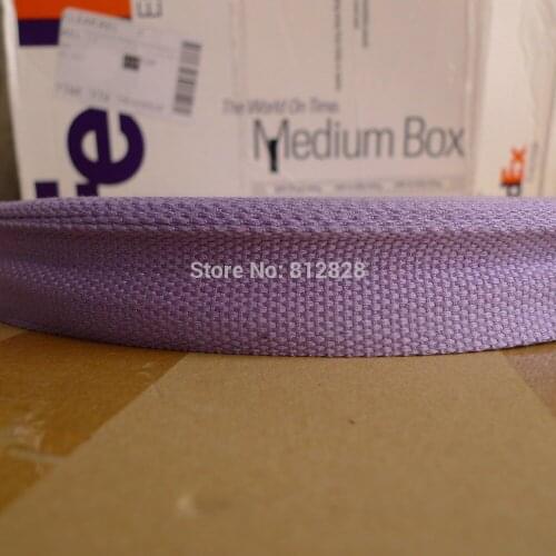 50 Yards 1.25'' 32mm #20 Lavender/Orchid Color High Quality Bag Straps Polyester Webbing