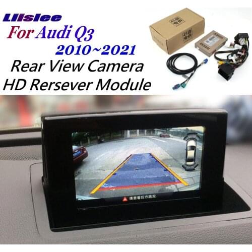 Front Rear View Reversing Camera For Audi Q3 2010~2018 Original Screen Upgrade Interface Adapter Backup CAM Decoder