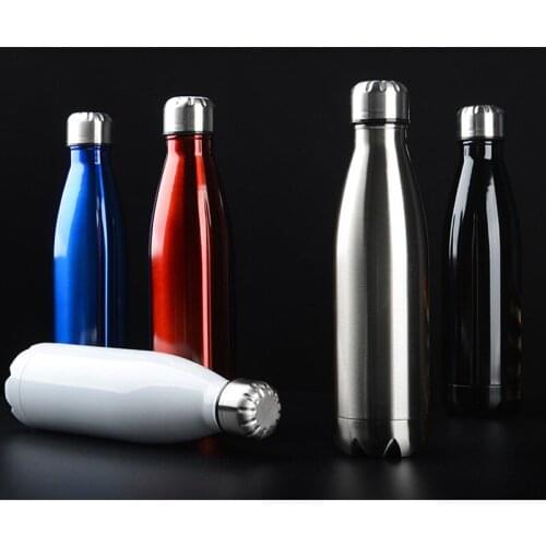 Coke Bottle Vacuum Cup 304 Stainless Steel Sport Thermos Travel Water Bottles Outdoor Drinkware 3 Size