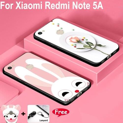 Phone Cases For Xiaomi Redmi Note 5A Case soft Silicone Cover bag funda 5.99'' For Redmi Note 5 A bag cases redminote5a shell