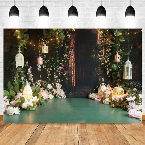 Yeele Room Interior Flower Floor Forest Newborn Baby Shower Birthday Backdrop Vinyl Photography Background Photophone Photocall